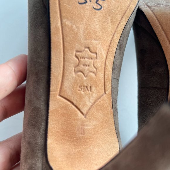 Joan & David Brown Suede Leather‎ Womens Size 5.5M - Picture 7 of 7